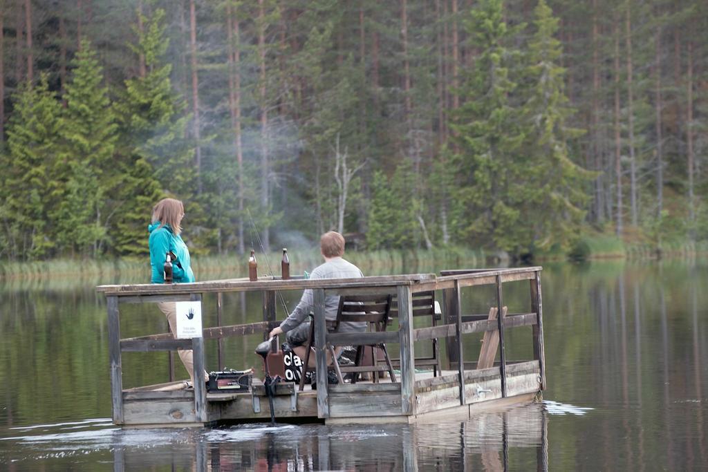 Rustika Strandstugor Utanfoer Raettvik Kültér fotó